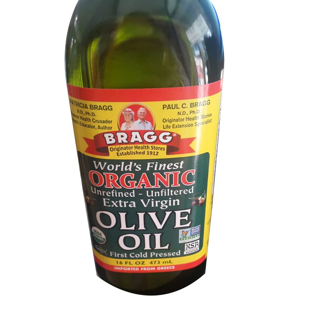 

BRAGG Organic Extra Virgin Olive Oil 473 ml