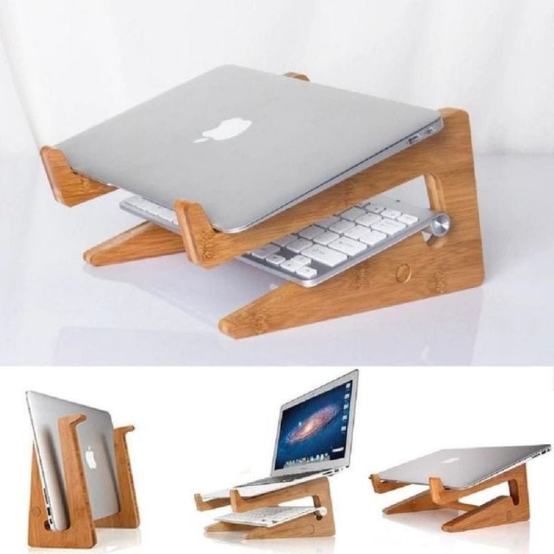Stand Laptop Kayu Tatakan Laptop Kayu Alas Laptop Alas Laptop Notebook