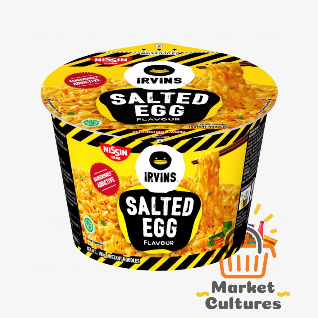 

Nissin Irvins Salted Egg Noodle