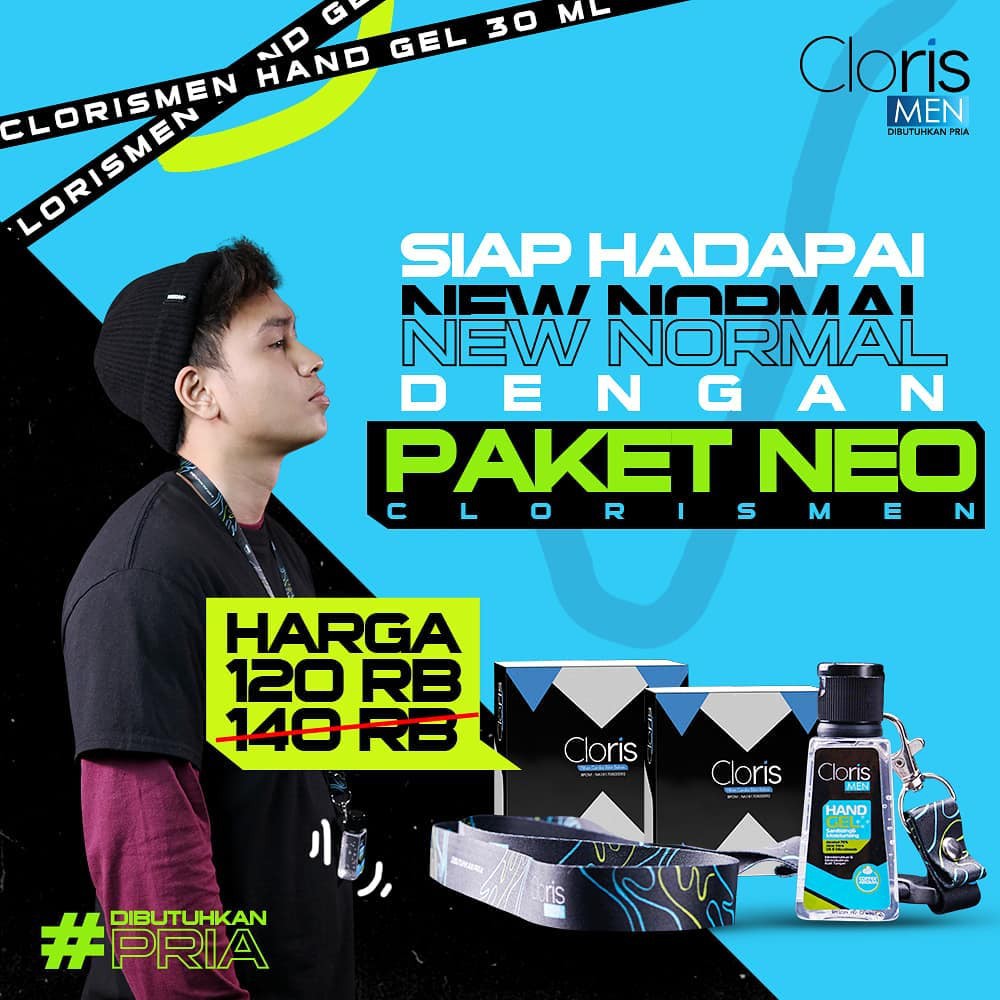 Jual PAKET NEO CLORISMEN / Sabun Perawatan Wajah , Jerawat. Hand Gel ...