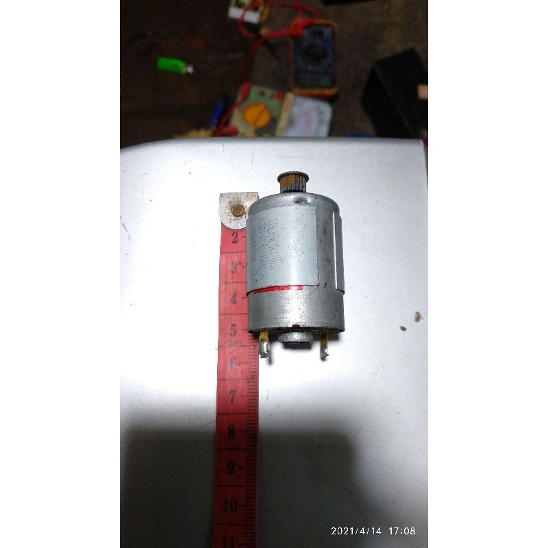 motor DC 12v bekas printer
