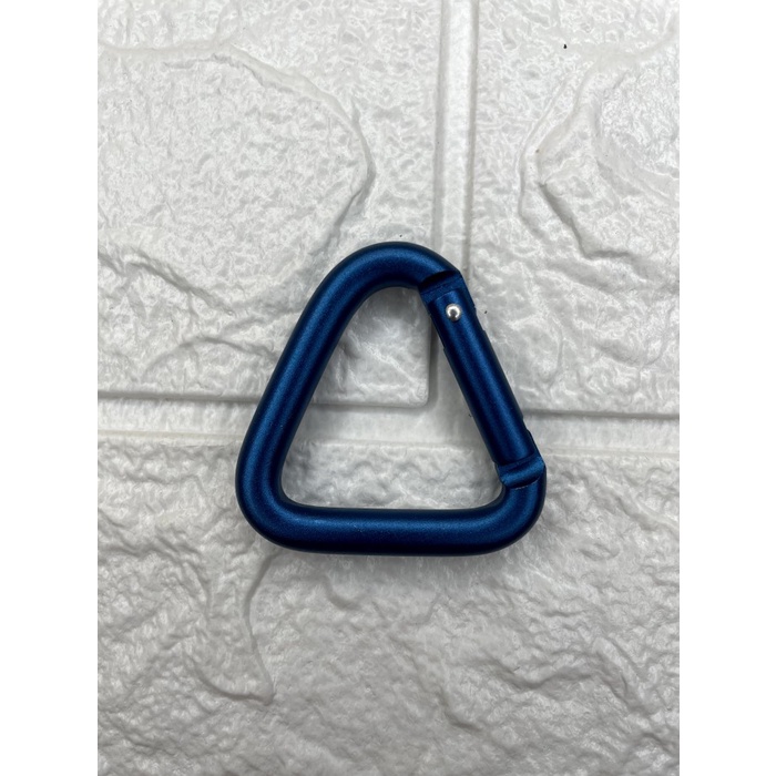 Aksesoris Carabiner Bentuk Segitiga Bahan Alumi warna lengkap kuat