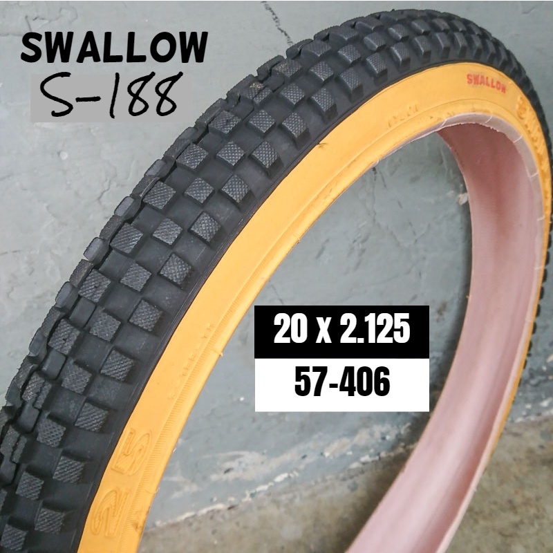 Ban Luar Swallow 20 x 2.125 KCH Super Trac 57-406 Sepeda BMX Lipat