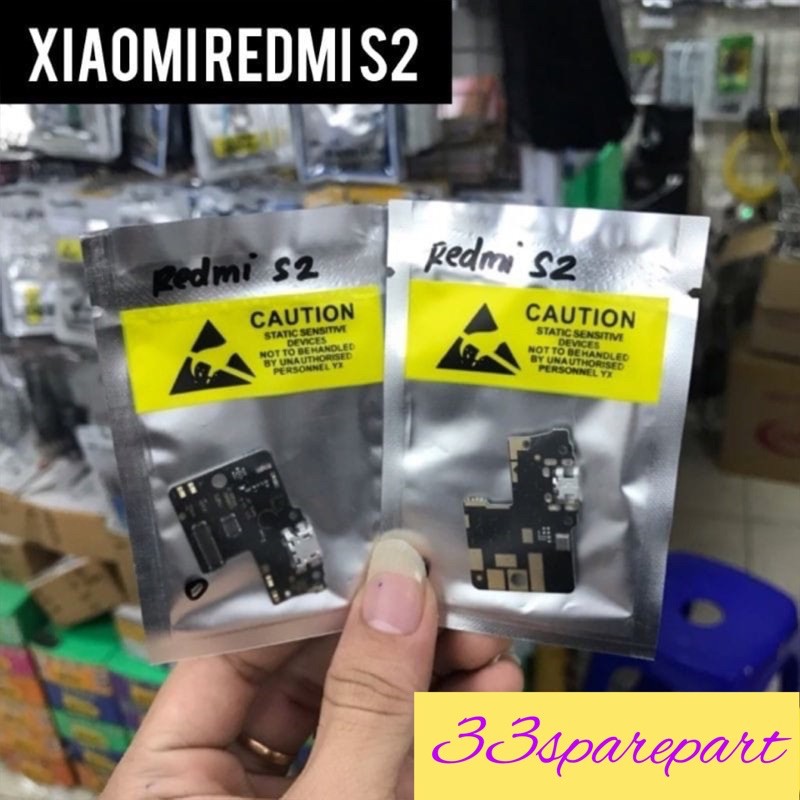 FLEXIBLE CHARGER / PCB XIAOMI REDMI S2 ORIGINAL