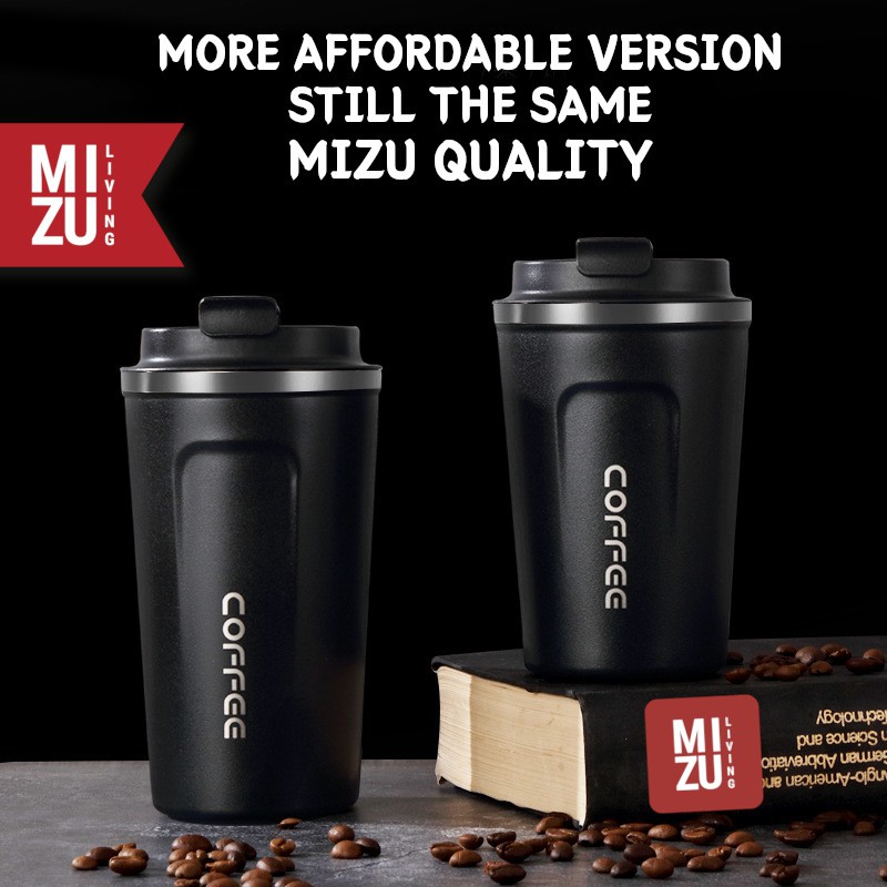 MIZU LIVING 380ml Coffee Tumbler Vacuum Thermos Hot & Cold Stainless Steel Cup Mug-3