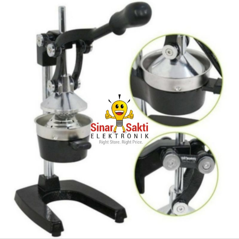 Alat Peras Jeruk / Perasan Jeruk / Lemon Manual Hand Juicer Stainless Steel Press