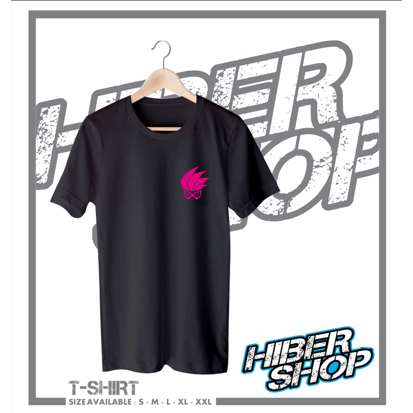 KAOS / BAJU / T-SHIRT KAMEN RIDER EX-AID LOGO SIMPLE KAOS SUPERHERO JEPANG MURAH - HIBER SHOP