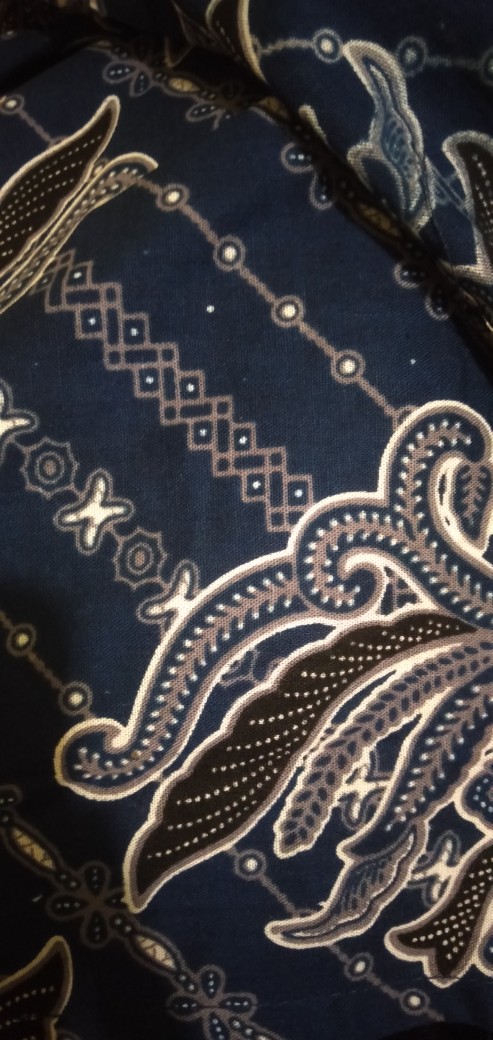 M-l-xl-xxl Batik Tunik Wanita Asj Sa Hrb026 Kenongo Pekalongan Sogan Tulis