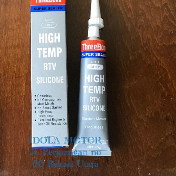 

LEM THREEBOND SUPER SEALER NO.1 GREY HIGH TEMP RTV SILICONE NET 75g