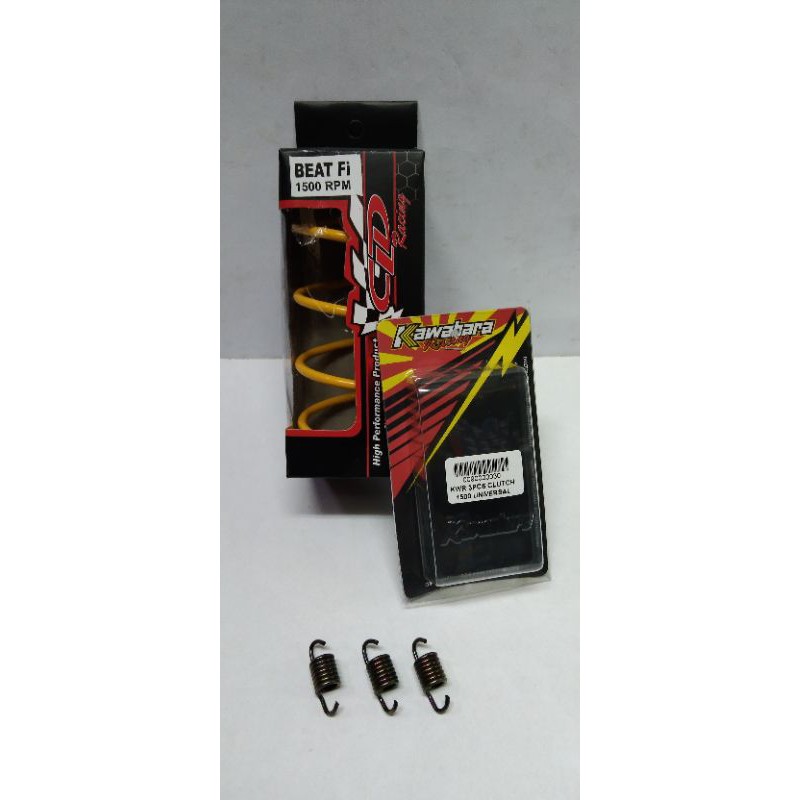 Paketan PerCVT 1500RPM  CLD BEAT FI/ESP SCOOPY-FI VARIO 110 FI + PER KAMPAS GANDA KAWAHARA 1500RPM
