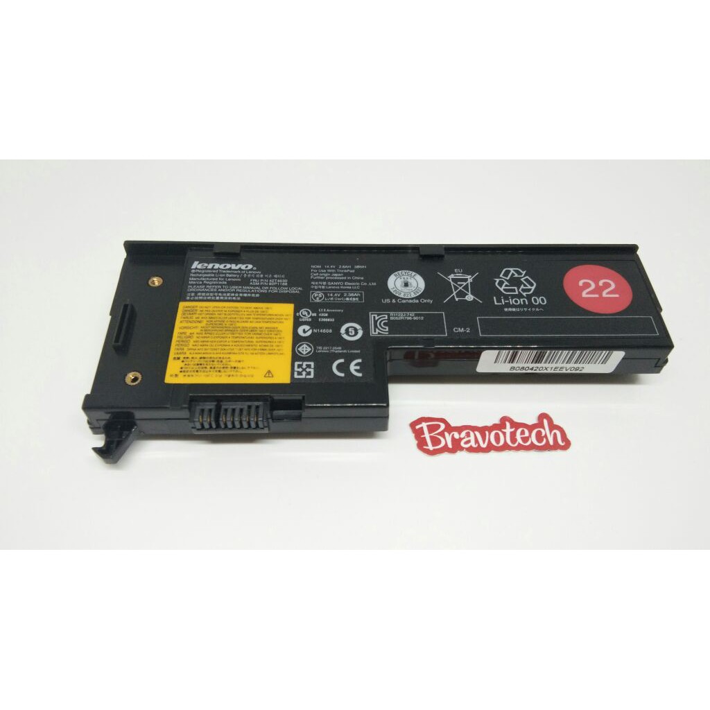 4Cell Battery For Lenovo IBM ThinkPad X60 X60s X61s 40Y7001 42T4630 FRU 92P1167