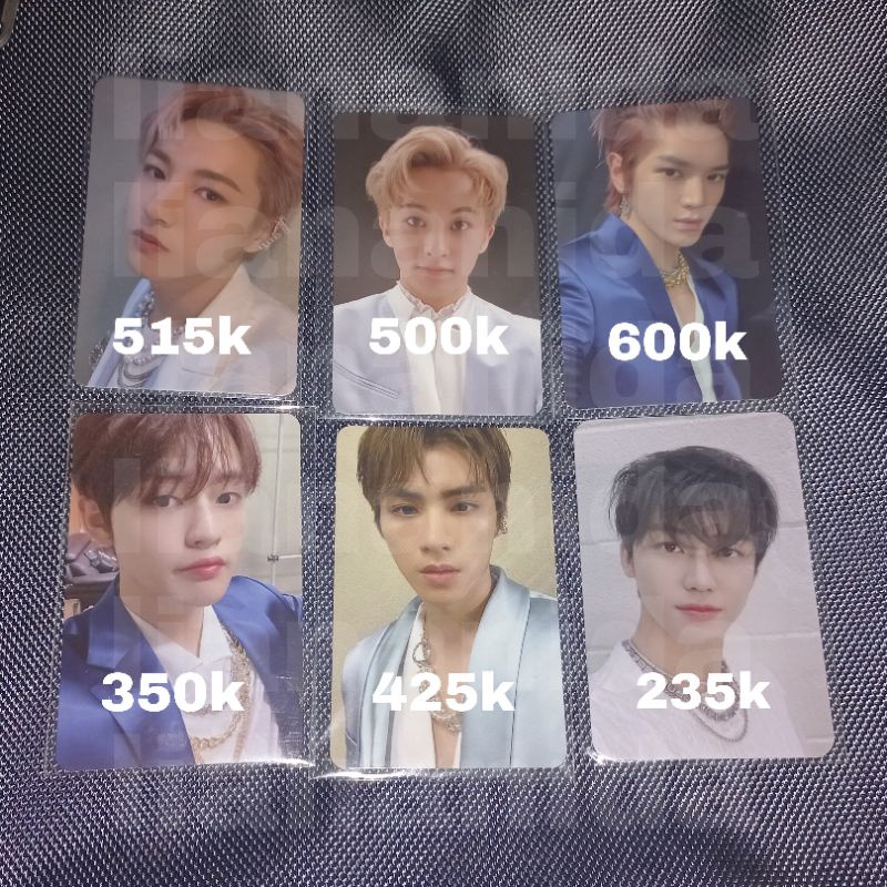 (NEGO) Collecting Yearbook NCT 2020 renjun, mark, taeyong, chenle, xiaojun + jaemin mumo