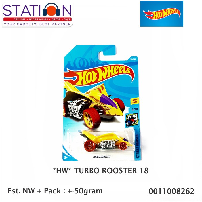 HOTWHEELS TURBO ROOSTER 18