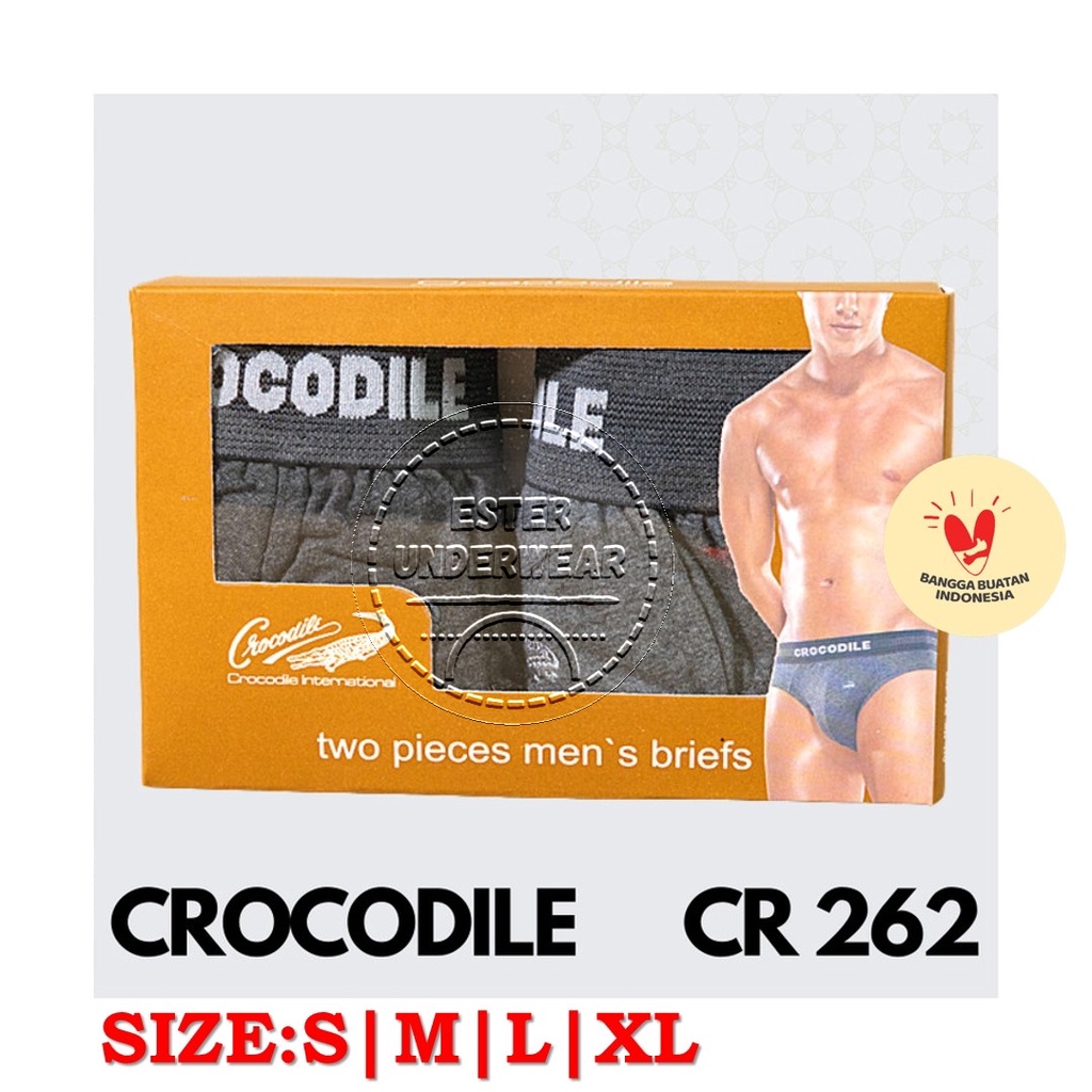 Celana Dalam Pria CROCODILE CR 262 ISI-2PCS