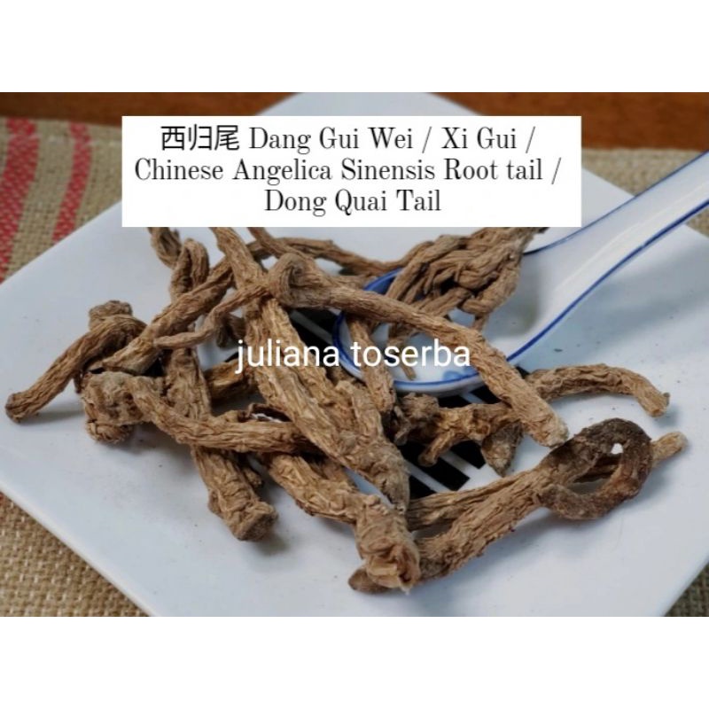 

Angelica Root Tail Dang Gui Wei 当归尾 50 gram