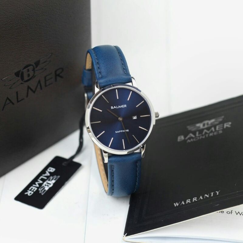 Jam tangan Balmer 8134 Tali Kulit Original Wanita