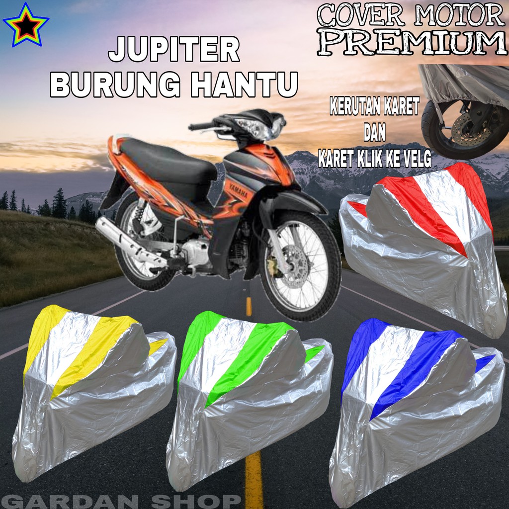 Sarung Motor JUPITER Silver KOMBINASI Body Cover Jupiter PREMIUM