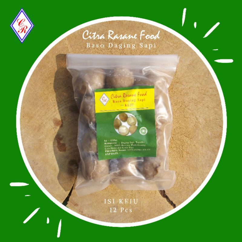 

Bakso Sapi Isi Keju Isi 12 / Premium / Homemade / Halal