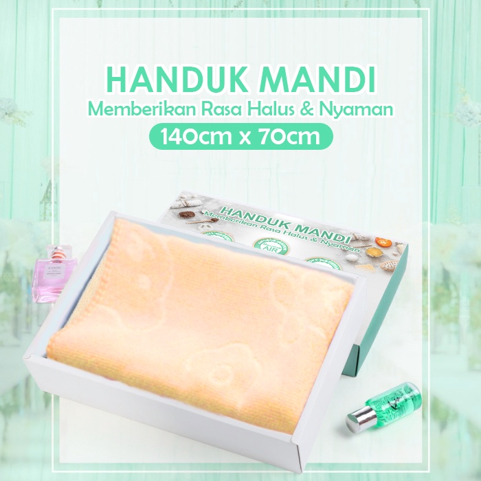 COD - Handuk Mandi Dewasa  Uk 70x140cm / Handuk Hotel Laris / Handuk Mandi Microfiber - H6