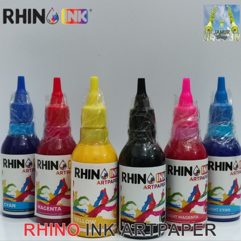Tinta Art Paper Rhino