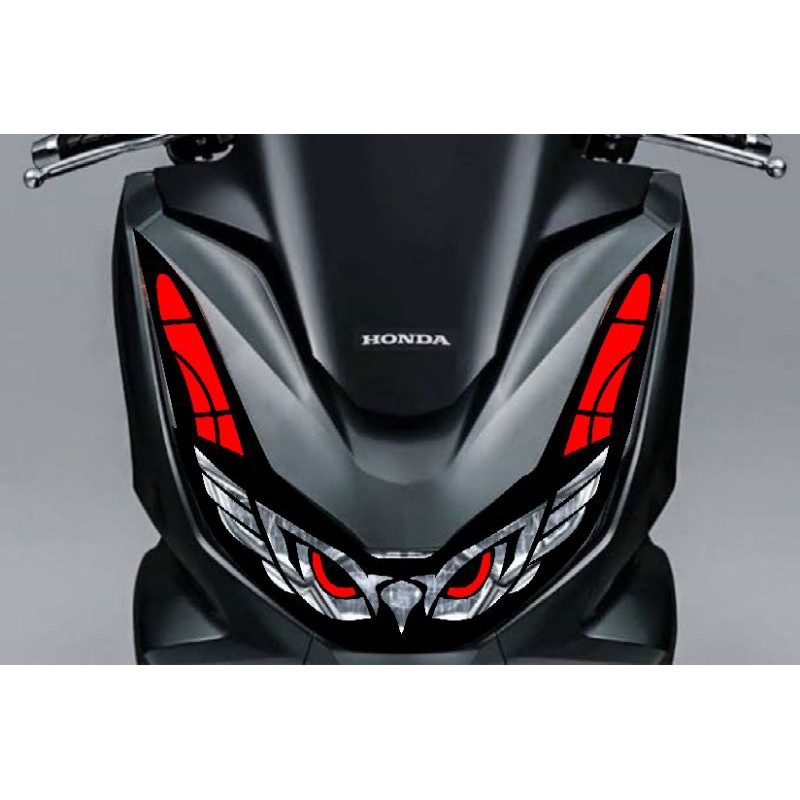 Stiker pcx Stiker mata elang pcx 160 Satu set alis.