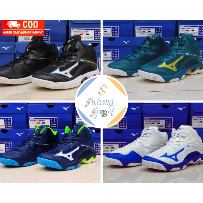 SEPATU MIZUNO WLZ 6 / SEPATU VOLI MURAH / SEPATU VOLLY SUPER PREMIUM / SEPATU SPORT PROLIGA