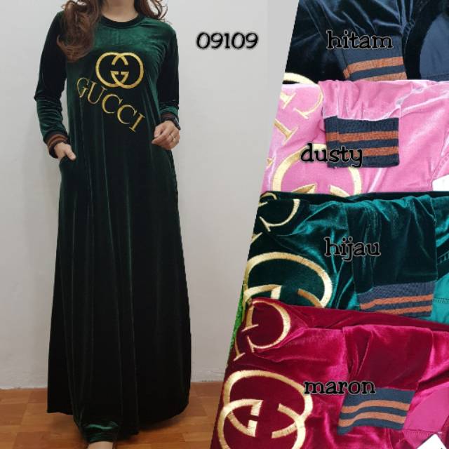 Gamis bludru
