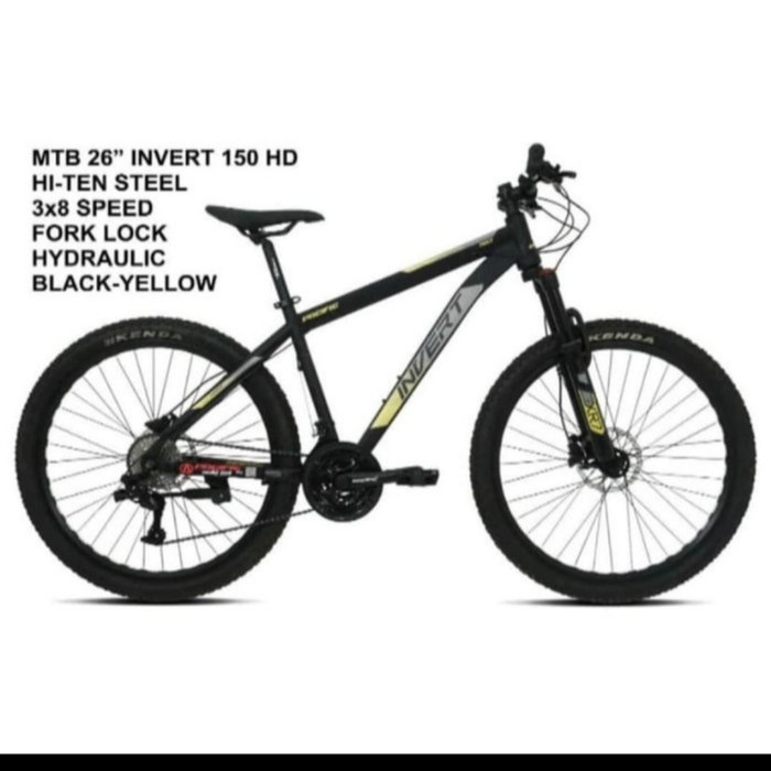 Sepeda Gunung MTB Pacific Invert 150 HD FL 26inch