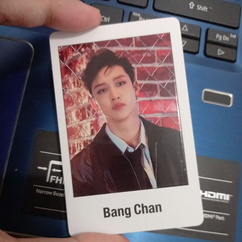photocard stray kids bangchan all in