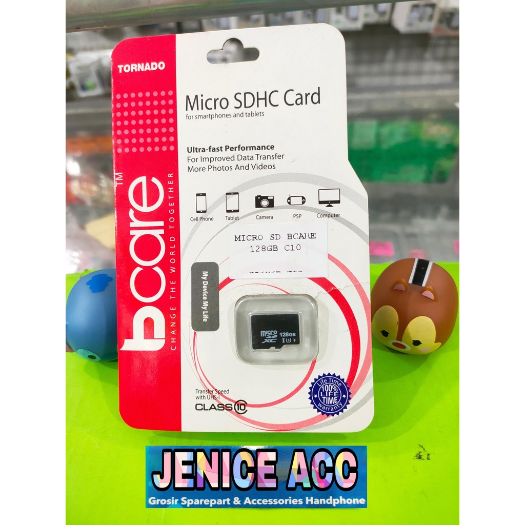 MICRO SD BCARE 128GB CLASS 10