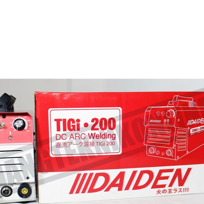 MESIN LAS ARGON DAIDEN TIG 200 / TRAFO LAS MMA &amp; TIG 200A