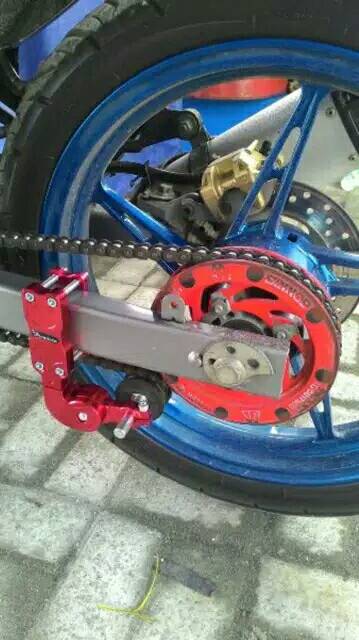 STABILISER/STABILIZER RANTAI FULL CNC UNIVERSAL/VIXION/TIGER/MEGAPRO/SATRIA FU/CB-150R DLL