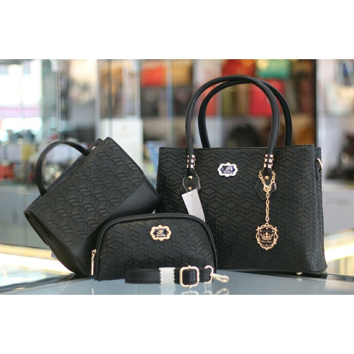 Tas Kerja Wanita / Handbag / Shoulder Bag Tas Paris Hilton Import Ph9062