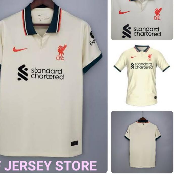 (READY) JERSEY LIVERPOOL AWAY 2021/2022 GRADE ORI IMPORT , JERSEY SEPAKBOLA LIVERPOOL AWAY