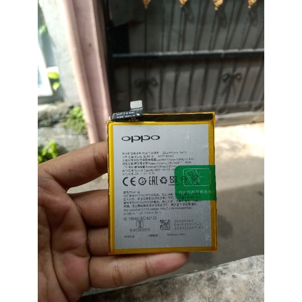 batre batrei baterai batrai Oppo a39 a57 blp 619 original asli copotan