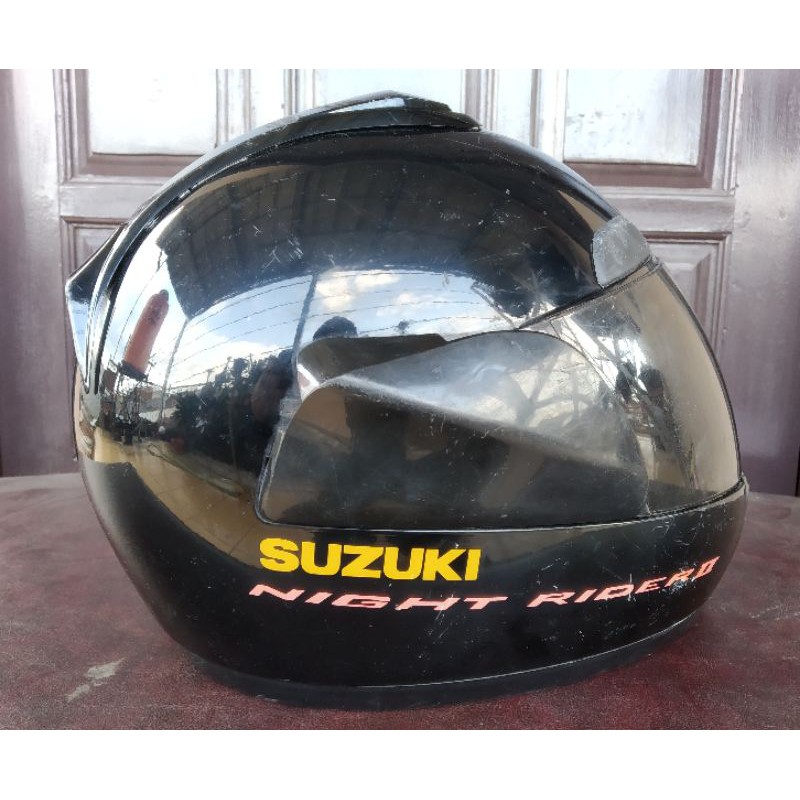 Helm Full Face Suzuki Night Rider original bekas
