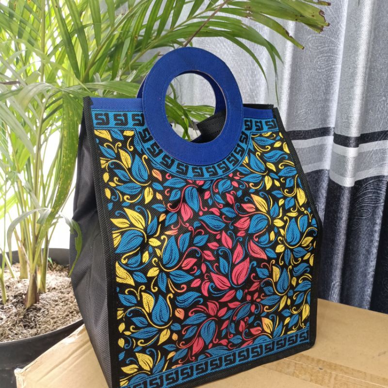 tas hajatan batik mewah elegan harga per lusin isi 12 psc