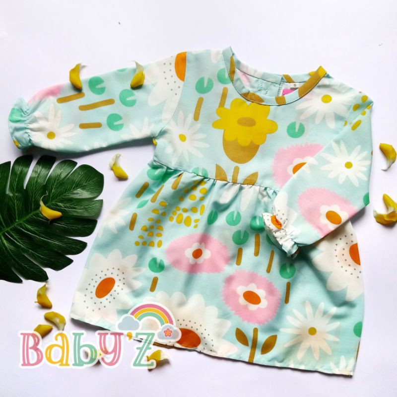 Zayyana Dress / Baju Bayi Anak Perempuan (0-3th)