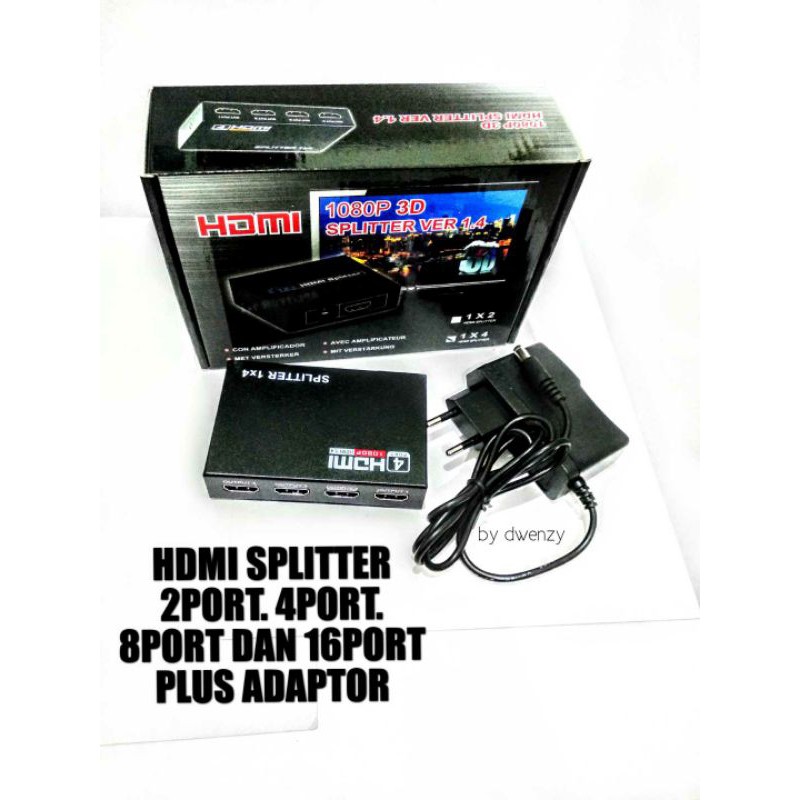 hdmi splitter 4 port