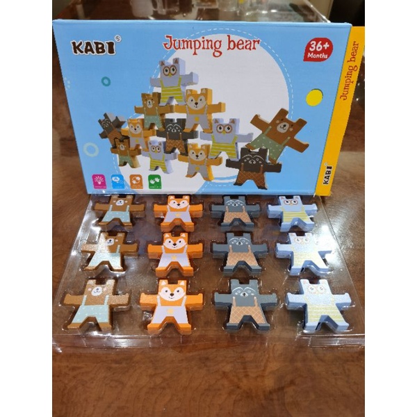 KABI jumping bear balance / mainan keseimbangan