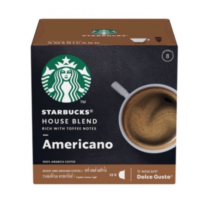 

Kopi - Nescafe Dolce Gusto Ndg Starbucks Americano Coffee Capsule