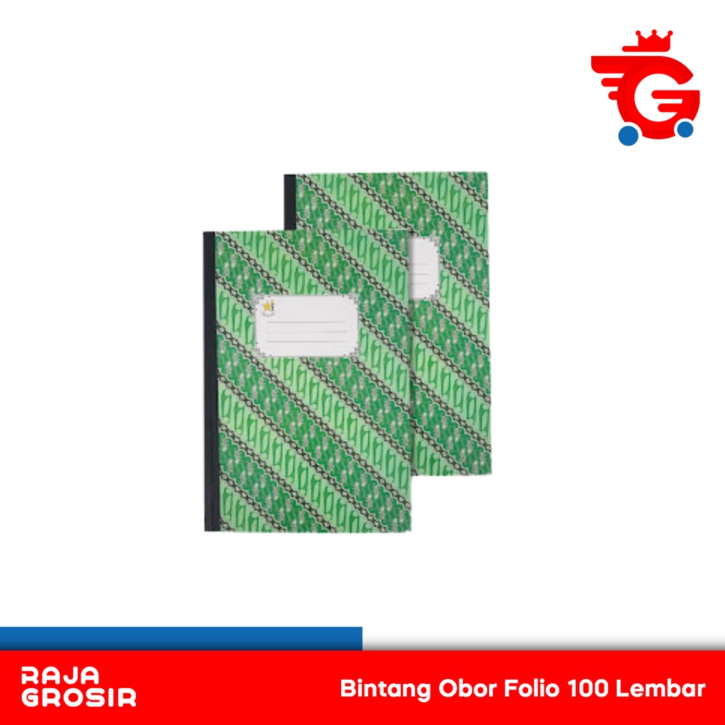 

Bintang Obor Buku Folio 100 Lembar