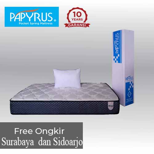 Kasur Spring Bed Pocket Papyrus in Box