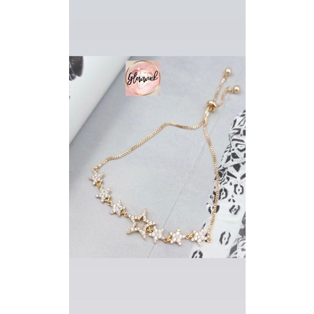 Gelang Serut Emas Bintang Xuping