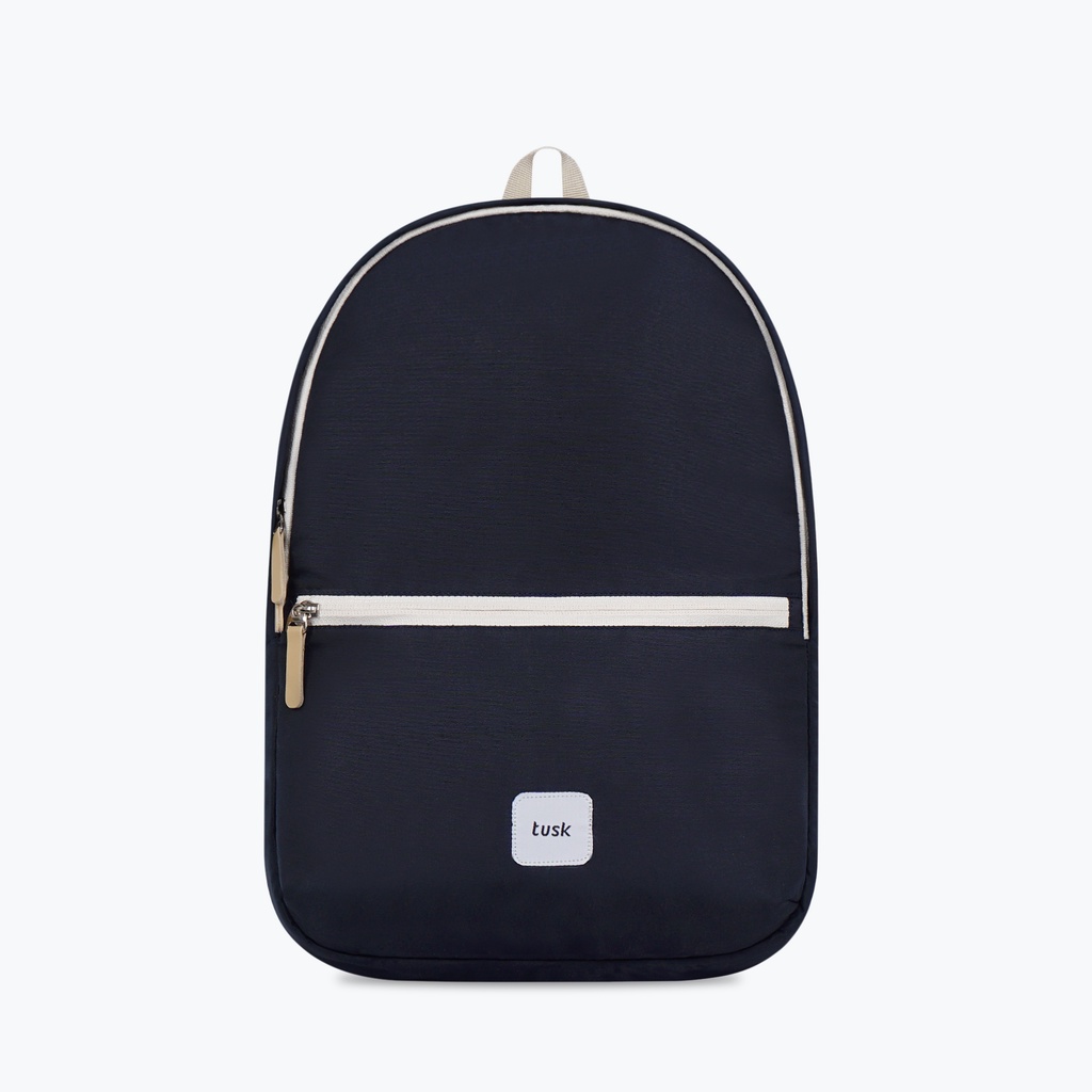 Tas Ransel Wanita | Tusk Mirai New Series  | Backpack Muat Laptop 14 inch | Tas Sekolah | Tas Kuliah-Navy