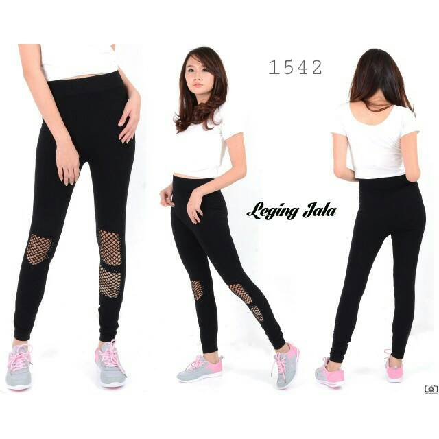 BC1542-Legging import jala bahan spandek premium tebal
pinggang full karet
fit to S-XL