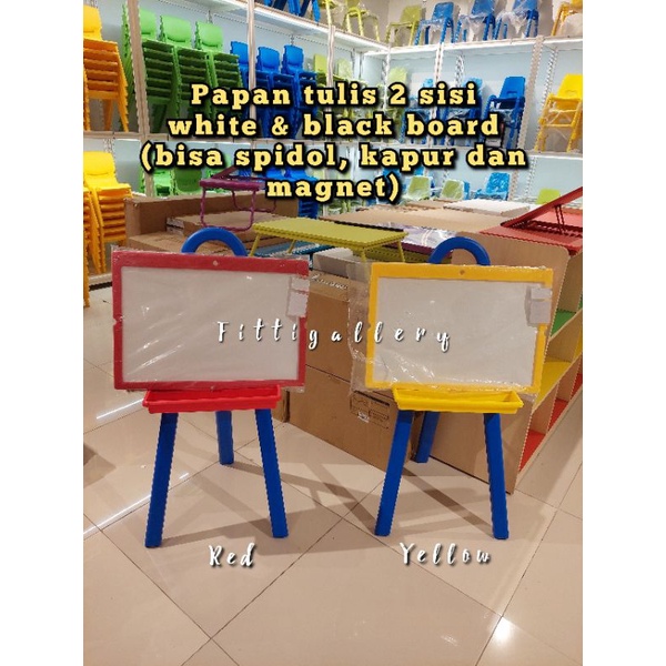 

YARIS PAPAN TULIS 2 SISI INFORMA MERAH/KUNING