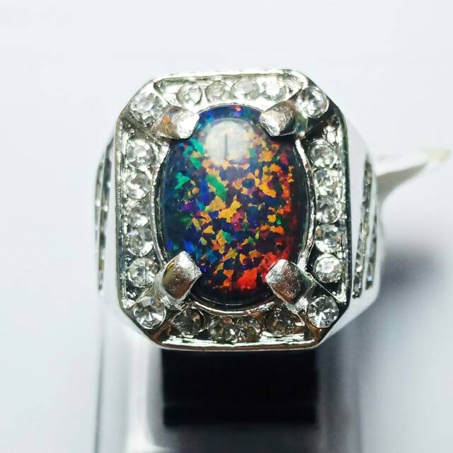 Cincin Batu Akik Kalimaya Austalia Jarong 2 HQ