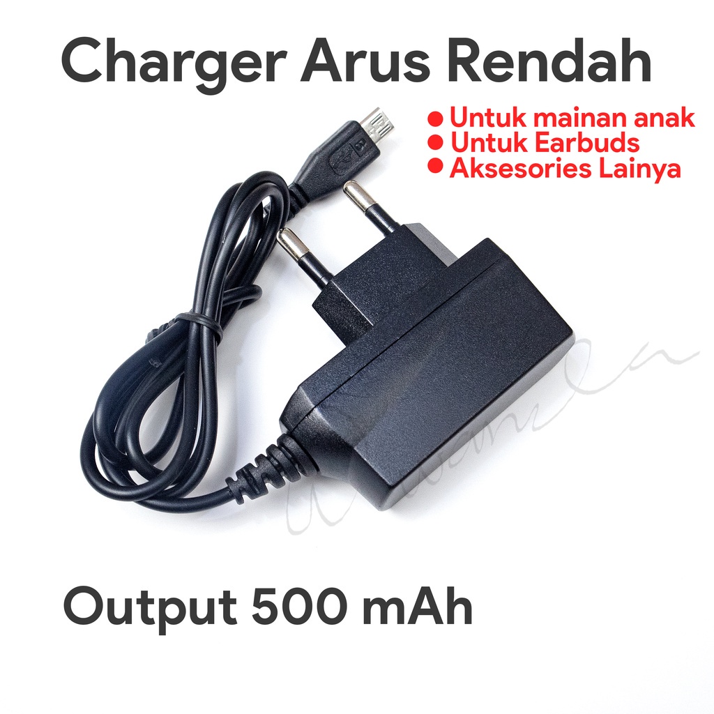 QH-Charger Mainan Micro V8 Arus Rendah Casan Untuk Earbuds Dan Aksesoris Handphone Lainya