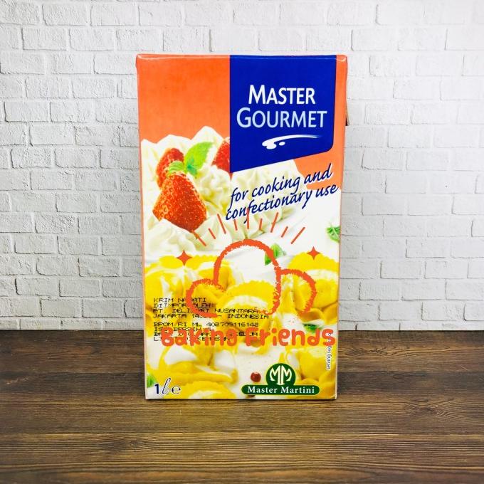 

(BISA COD) Cooking Cream Master Gourmet 1Ltr/Krim Masak UHT Serbaguna 1 Liter PRODUK TERBATAS Kode 382